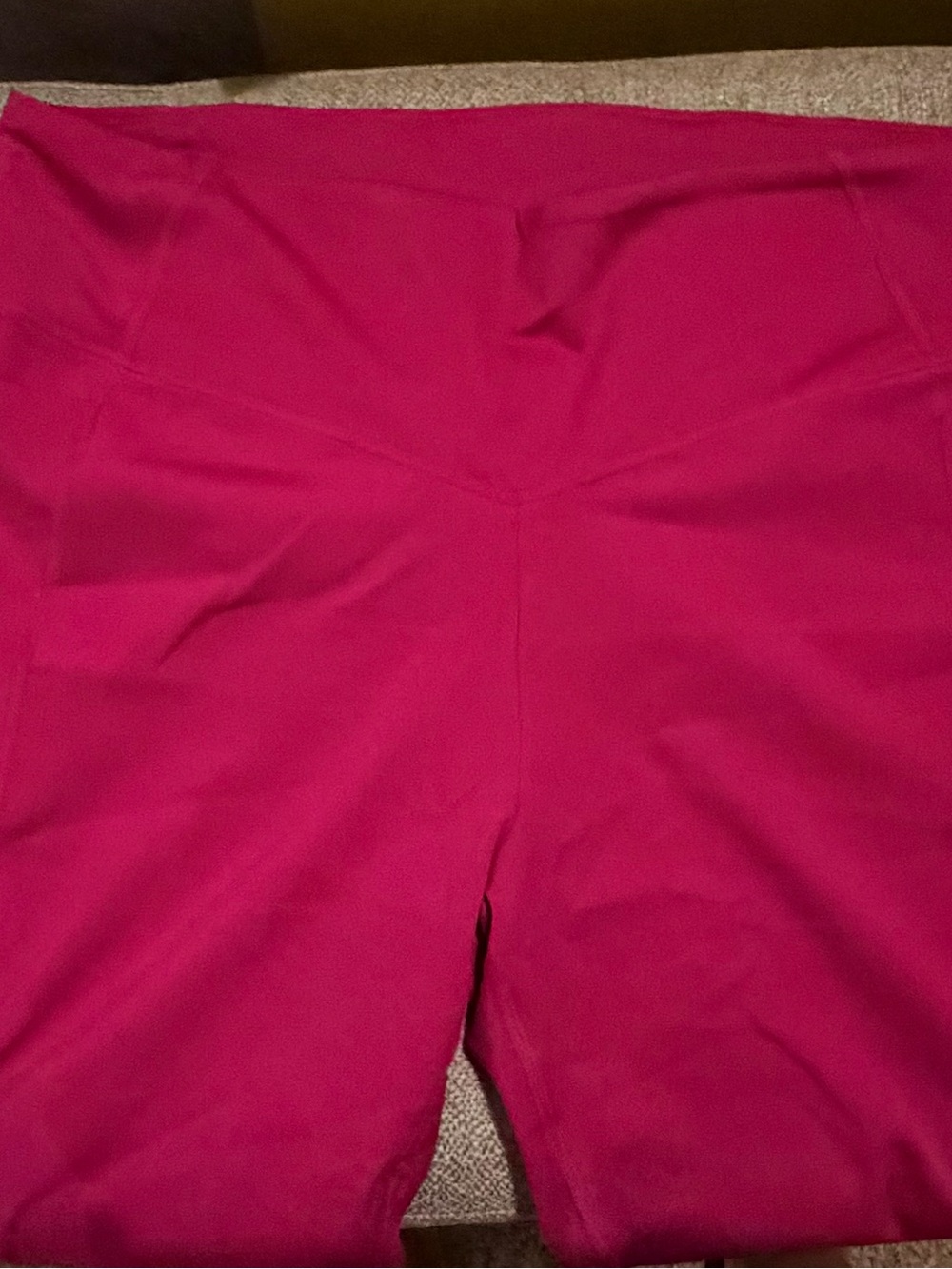 PINK Victoria's Secret Hot Pink High-Waist Leggings